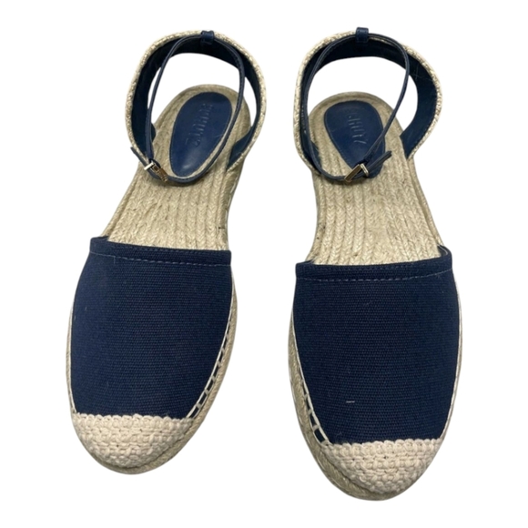 Schutz Womens Greeca Espadrille Flats US 11 Embroidered Ankle Strap New - Picture 1 of 9